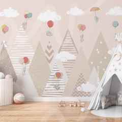 Wallpaper Mountains Conejitos