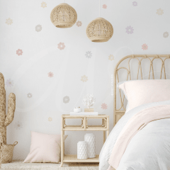 Wallstickers Flores Pastel 02