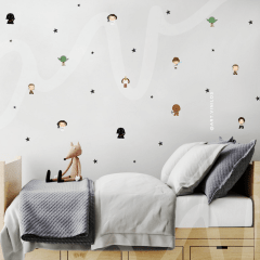 Wallstickers Star Wars Baby