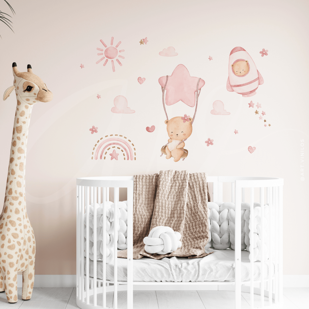 Vinil Deco Ositas Cute1