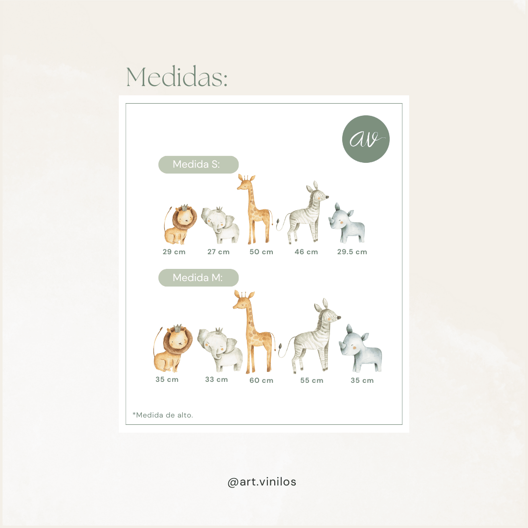 Vinil Deco Safari 23