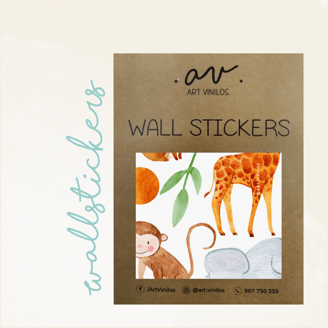 Wallstickers Safari2