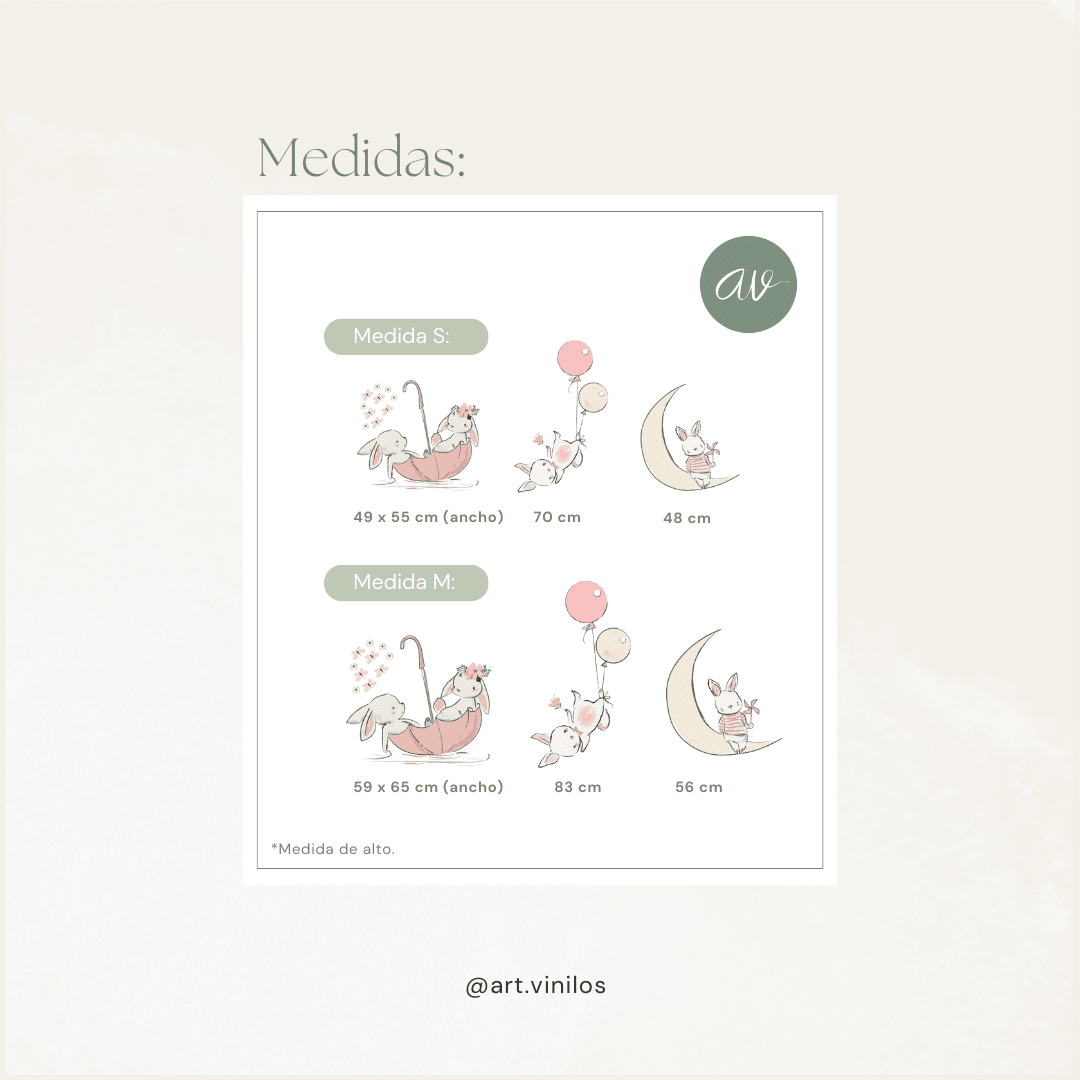 Vinil Deco Conejitos5