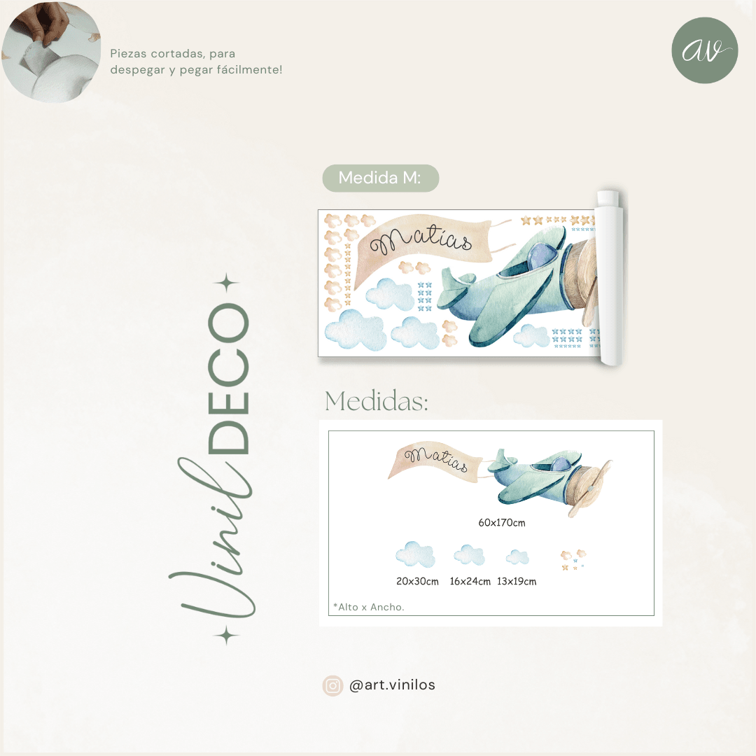 Vinil Deco Avioncito4