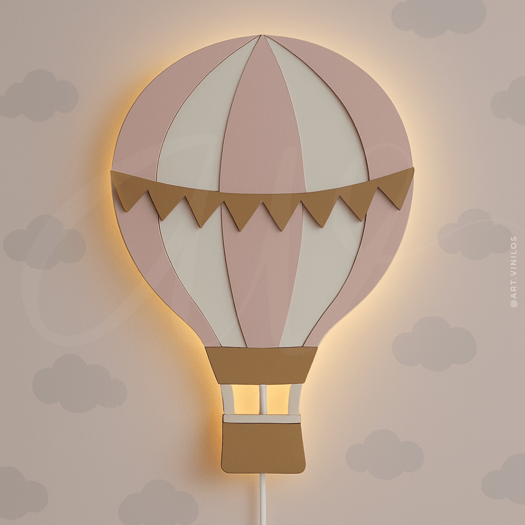 Lámpara Deco Globo Aerostático1