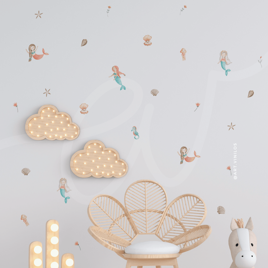 Wallstickers Sirenas3