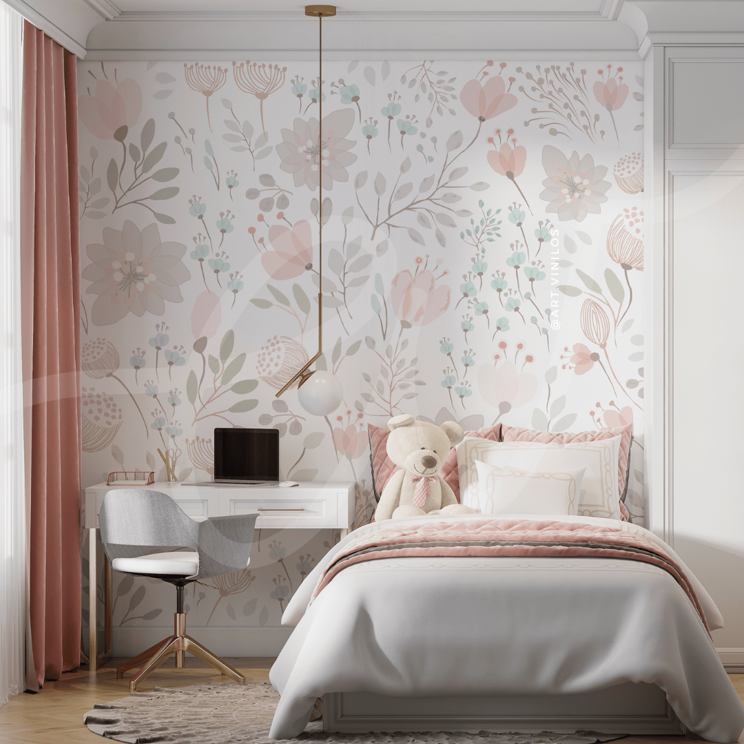 Wallpaper Flores en Acuarela2