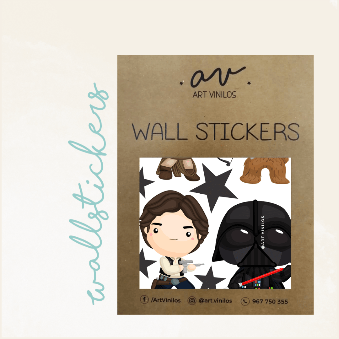 Wallstickers Star Wars Baby1