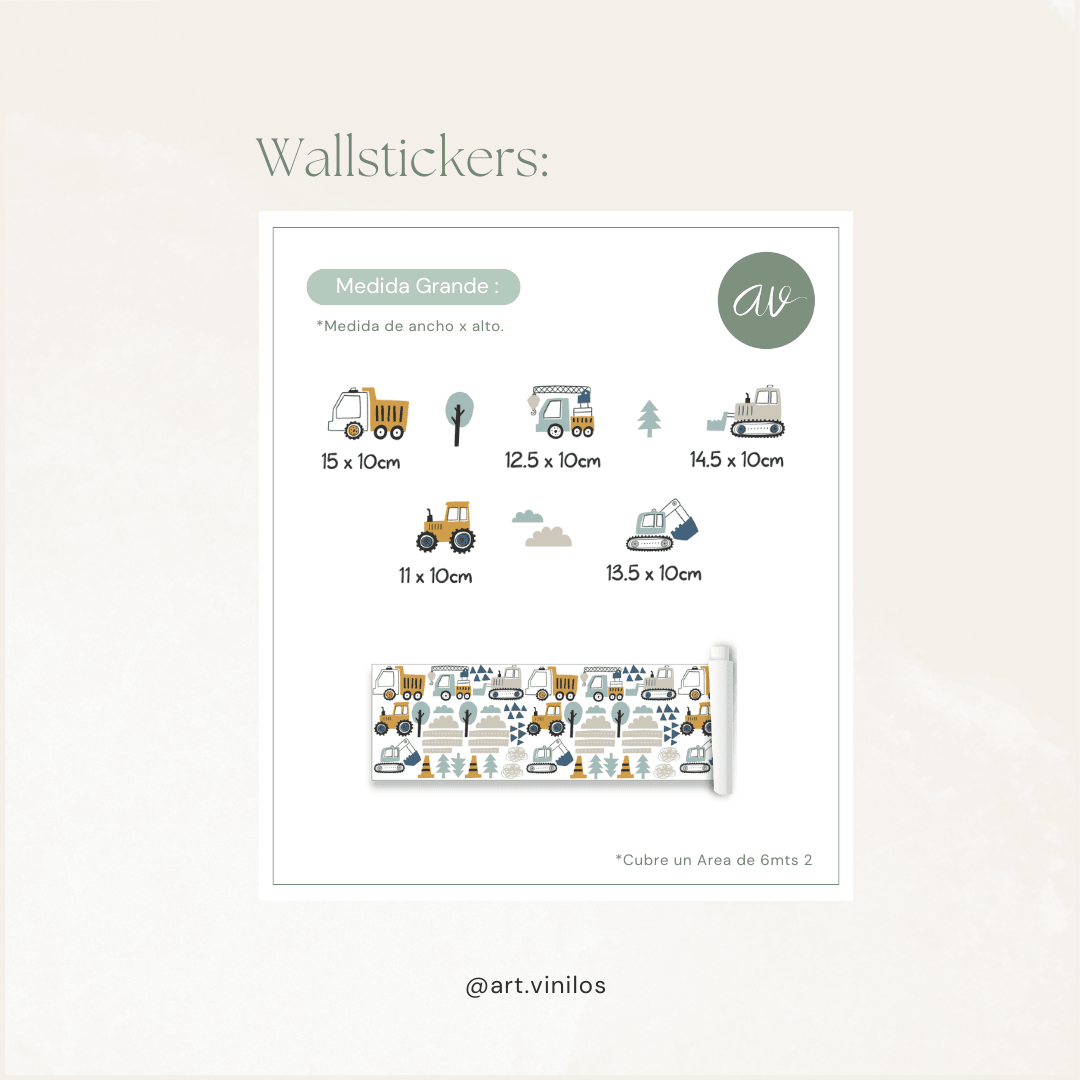 Wallstickers Tractores3