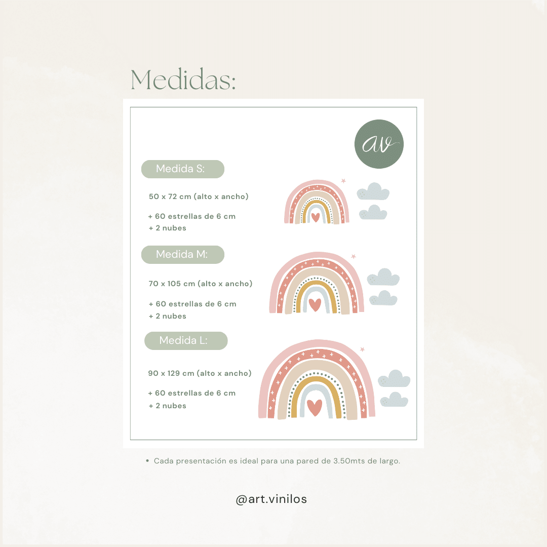 Vinil Deco Arcoiris 014