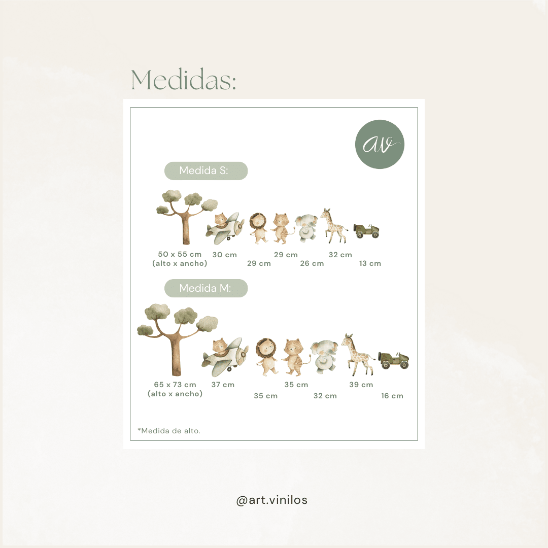 Vinil Deco Tiernos Animalitos Boys3