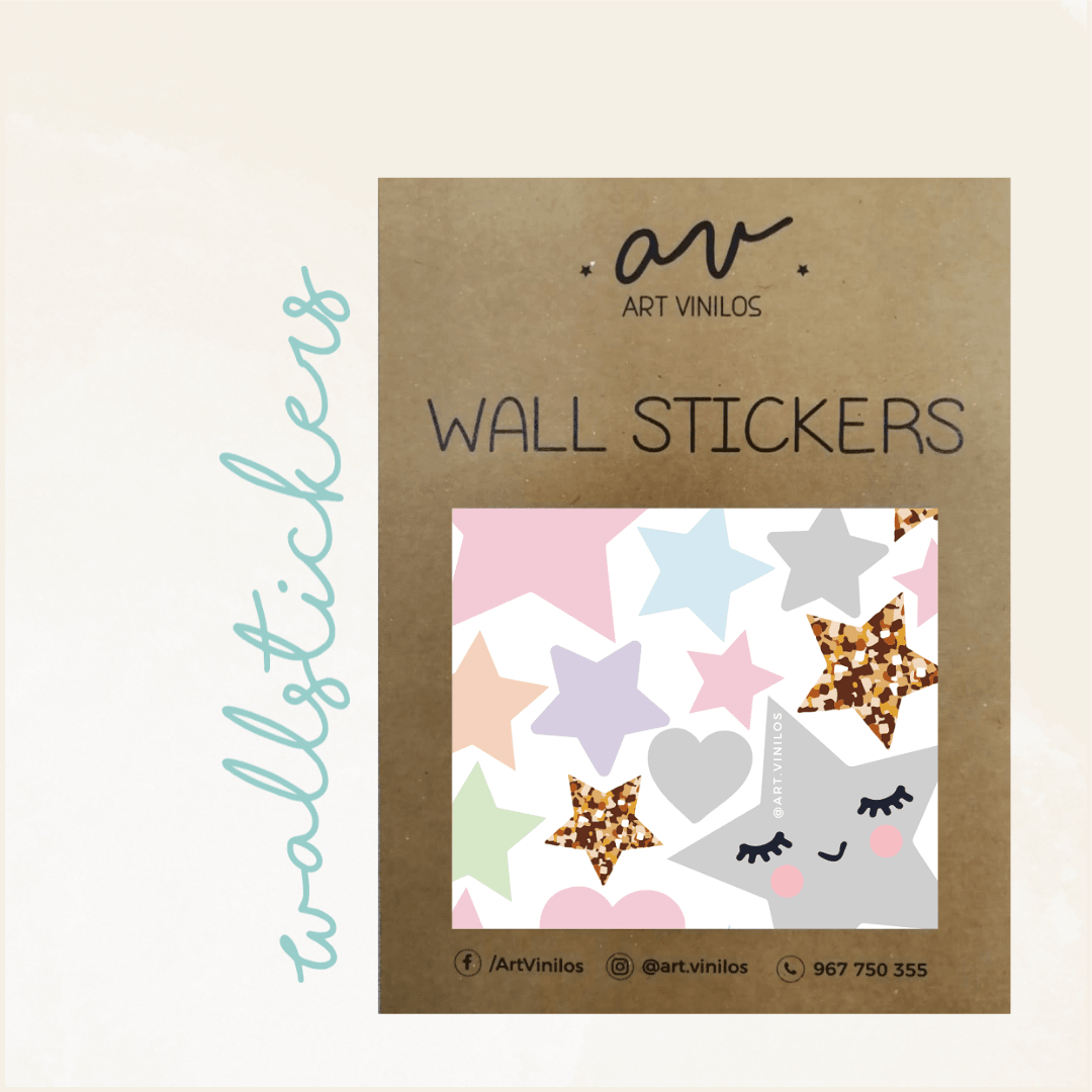Wallstickers Estrellas Mix2