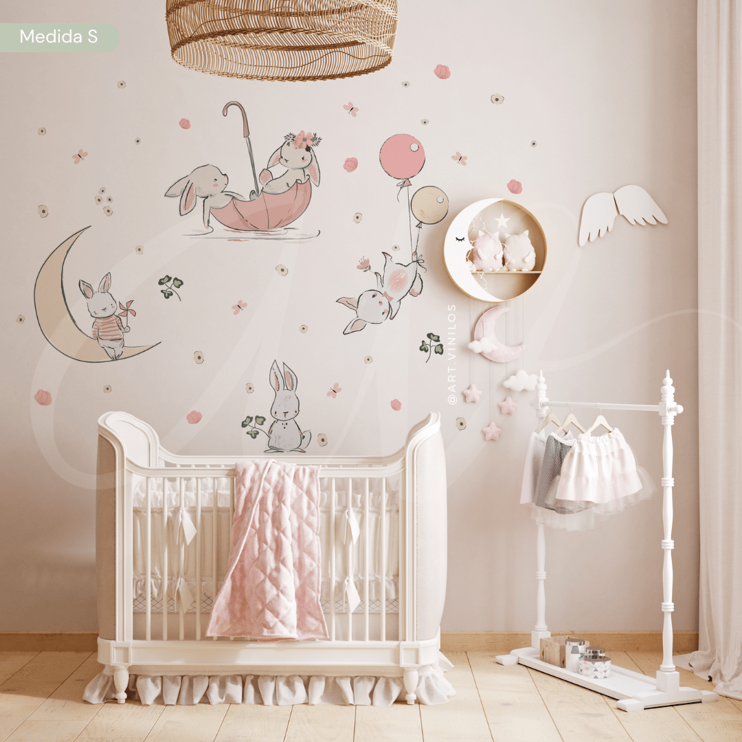 Vinil Deco Conejitos4