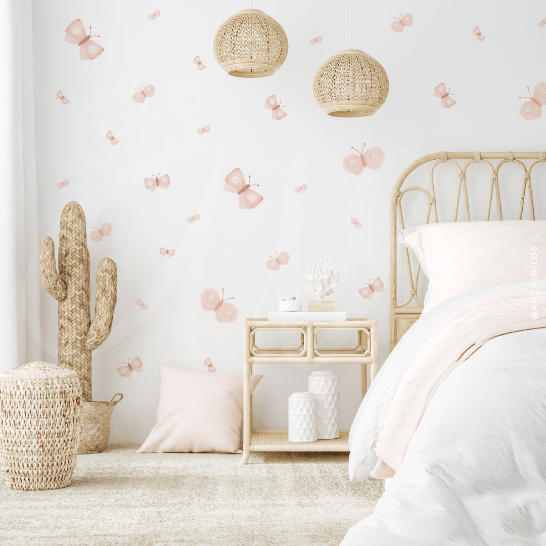 Wallstickers Mariposas Acuarela Cute4