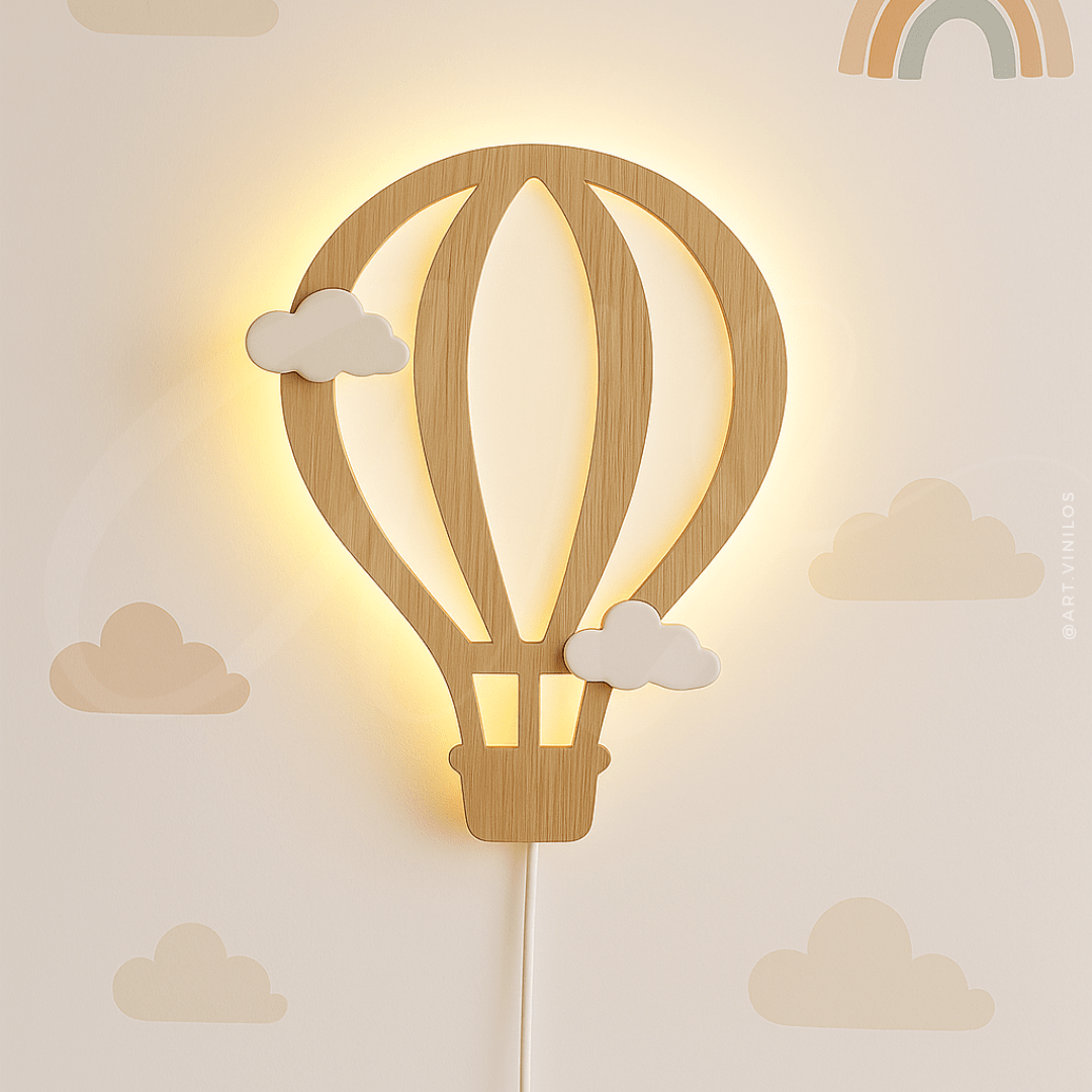Lámpara Deco Globo Aerostático 21