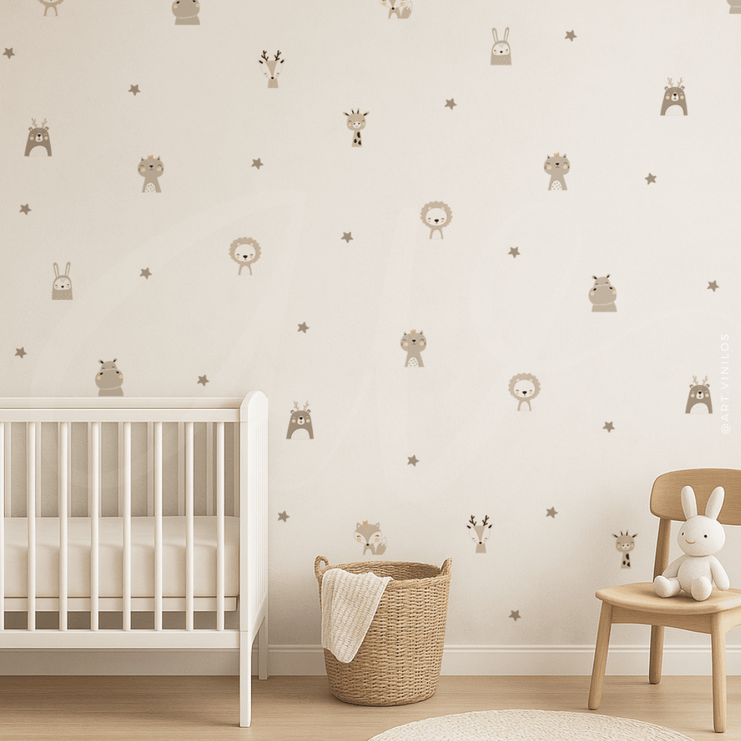 Wallstickers Safari B1