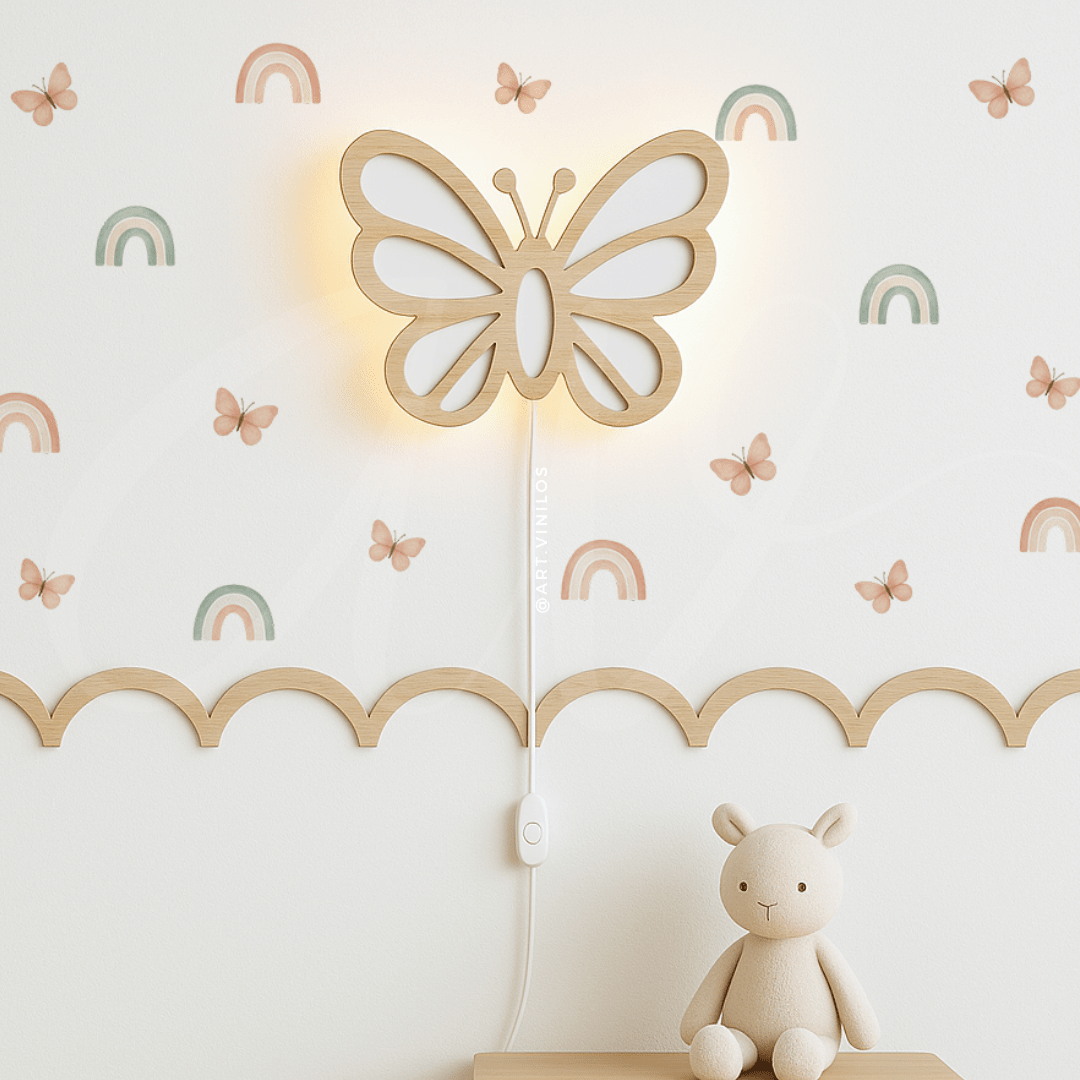 Lámpara Deco Mariposa1