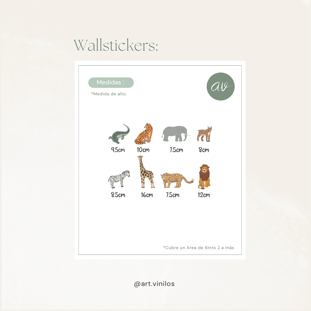 Wallstickers The Jungle3