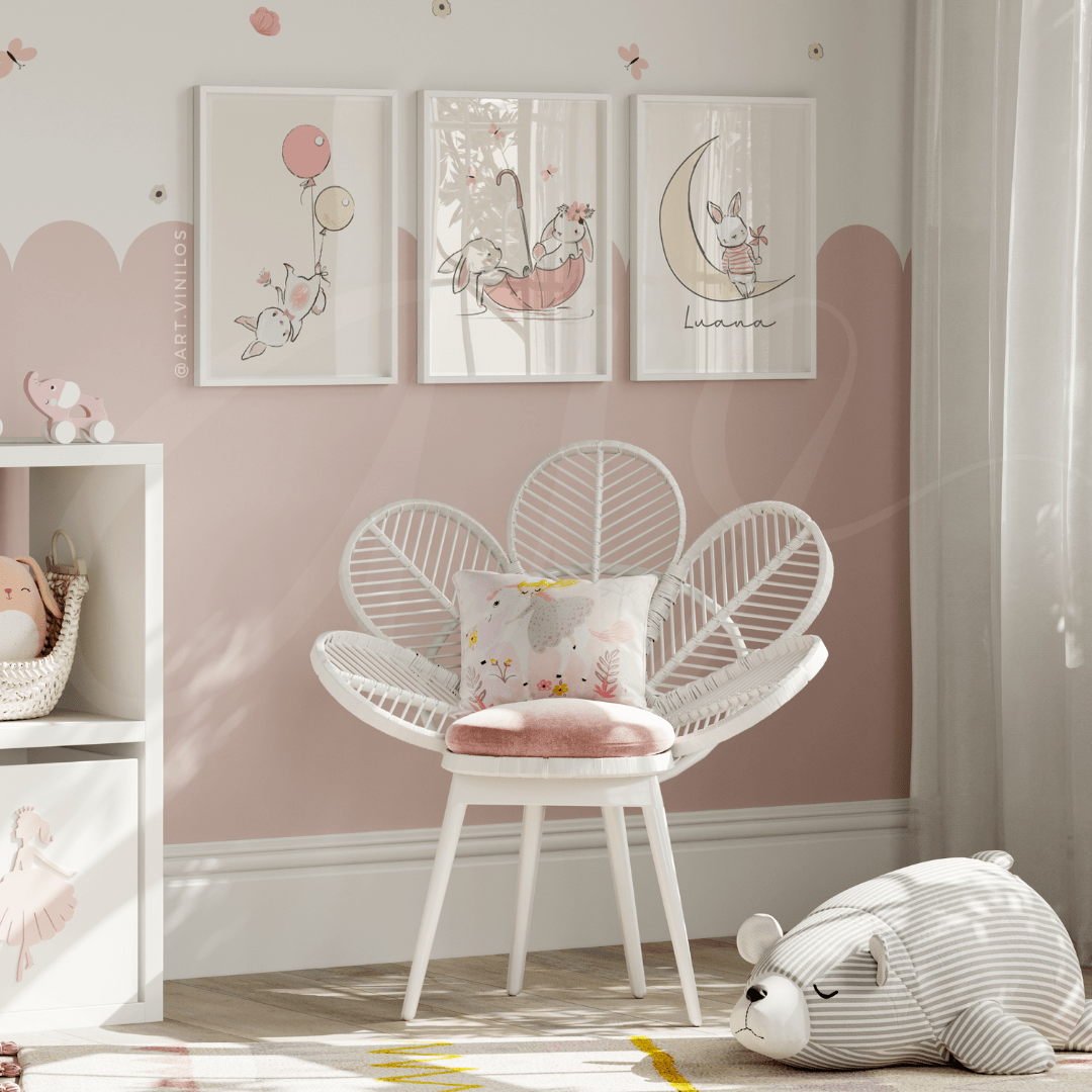 Cuadros Deco Conejitos1