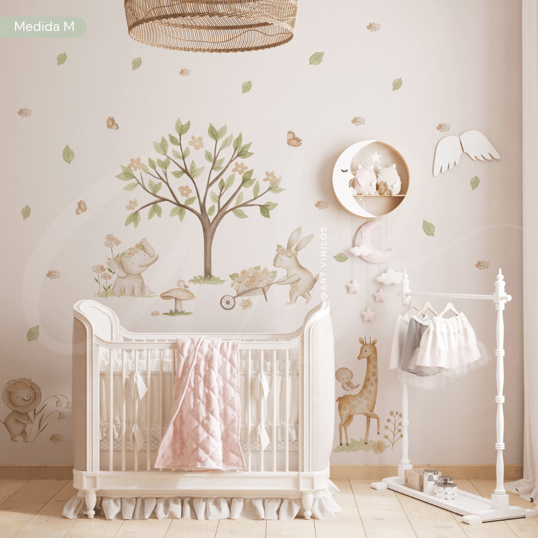 Vinil Deco Jardín Encantado1