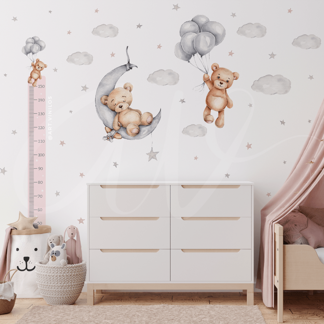 Set Ositos en Acuarela - Mix & Match1