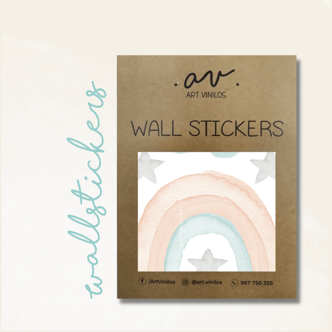 Wallstickers Arcoiris Acuarela1