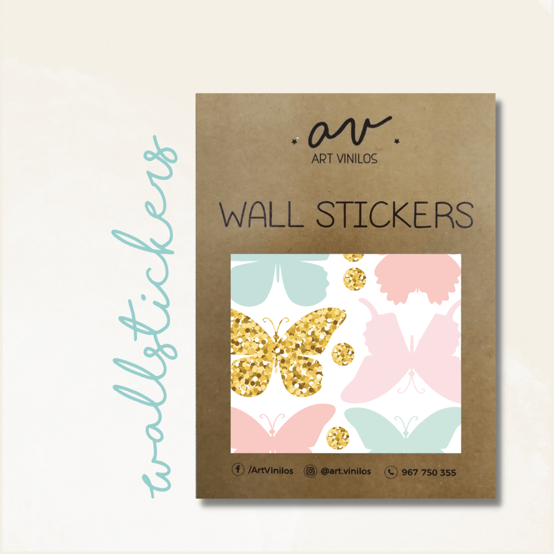 Wallstickers Mariposas2