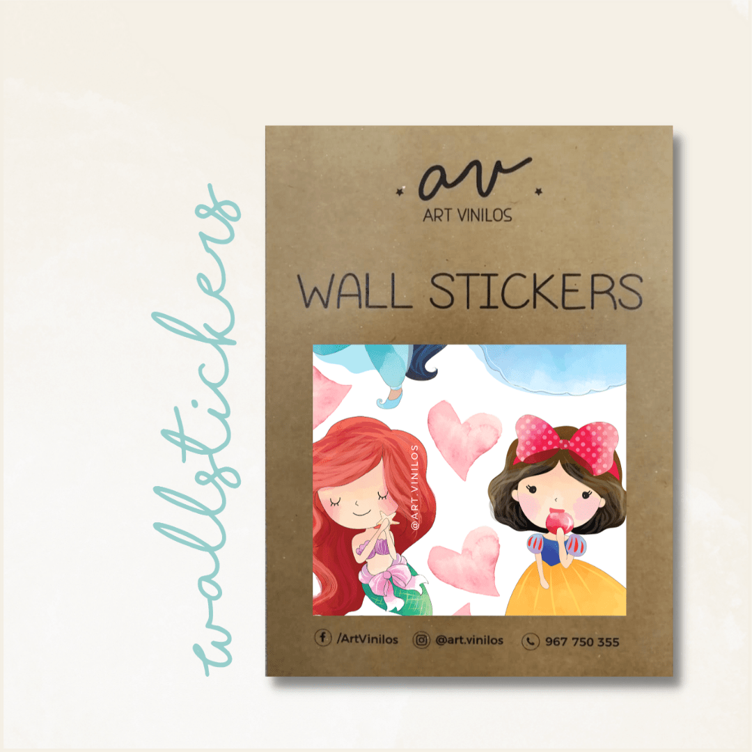 Wallstickers Princesas1