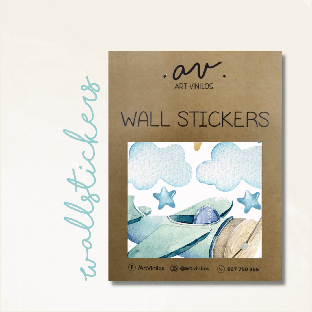 Wallstickers Avioncitos2