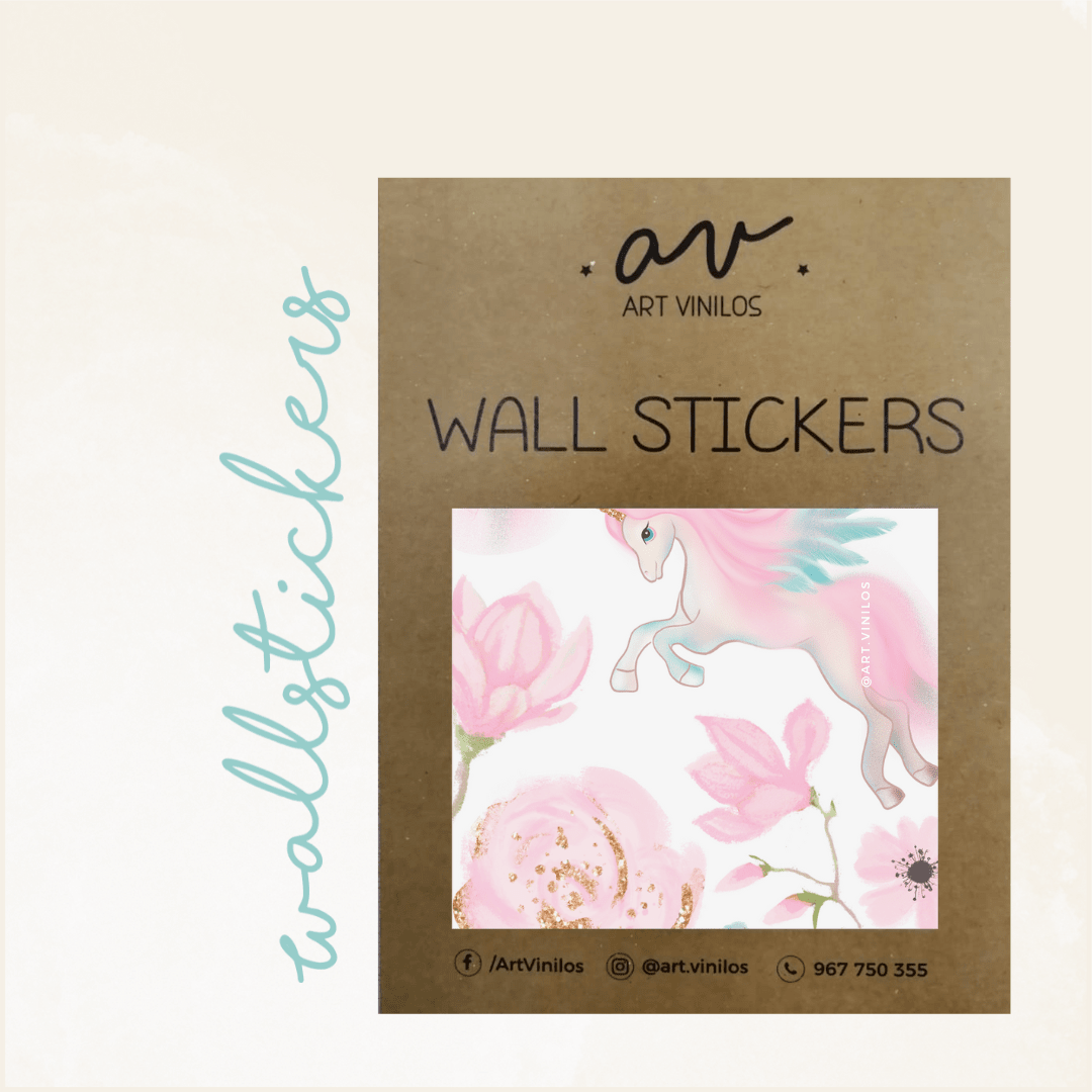 Wallstickers Unicornios 021