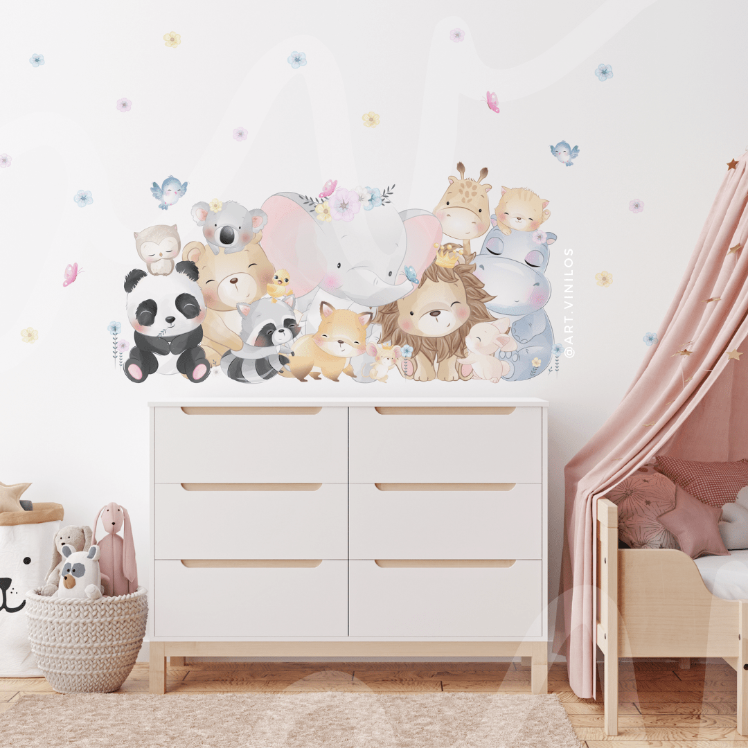 Vinil Deco Tiernos Animalitos1