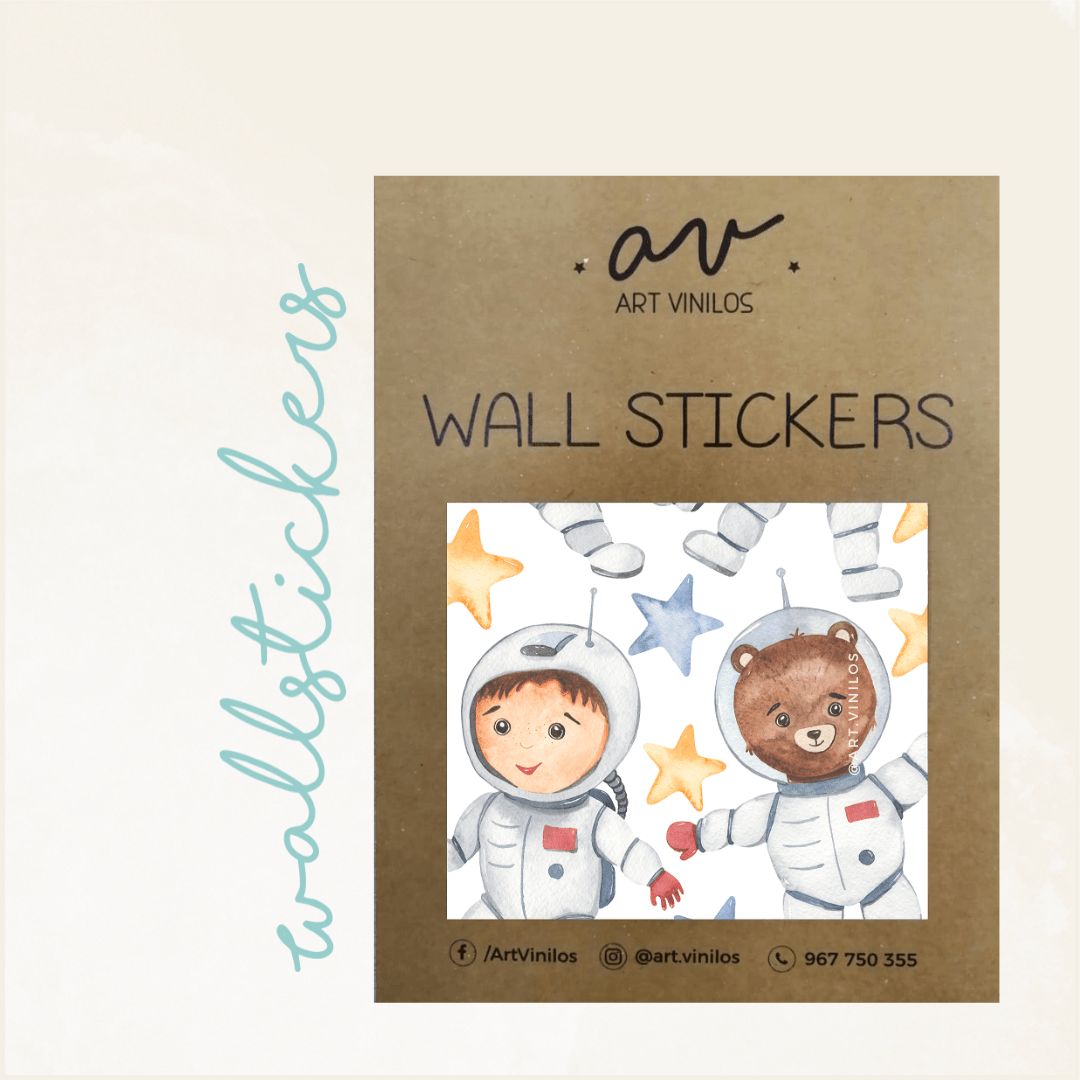 Wallstickers Espacio Acuarela2