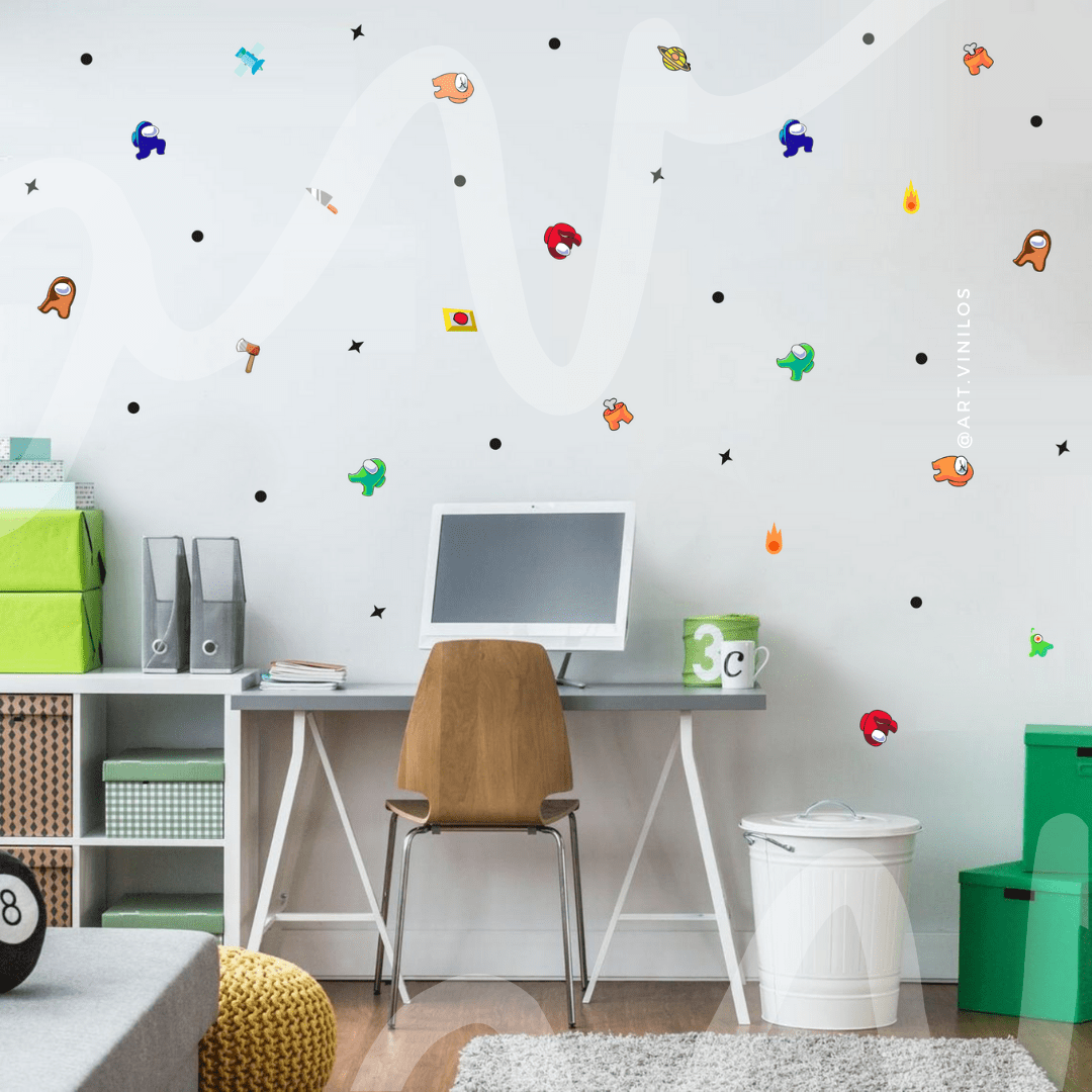 Wallstickers Amongus 022