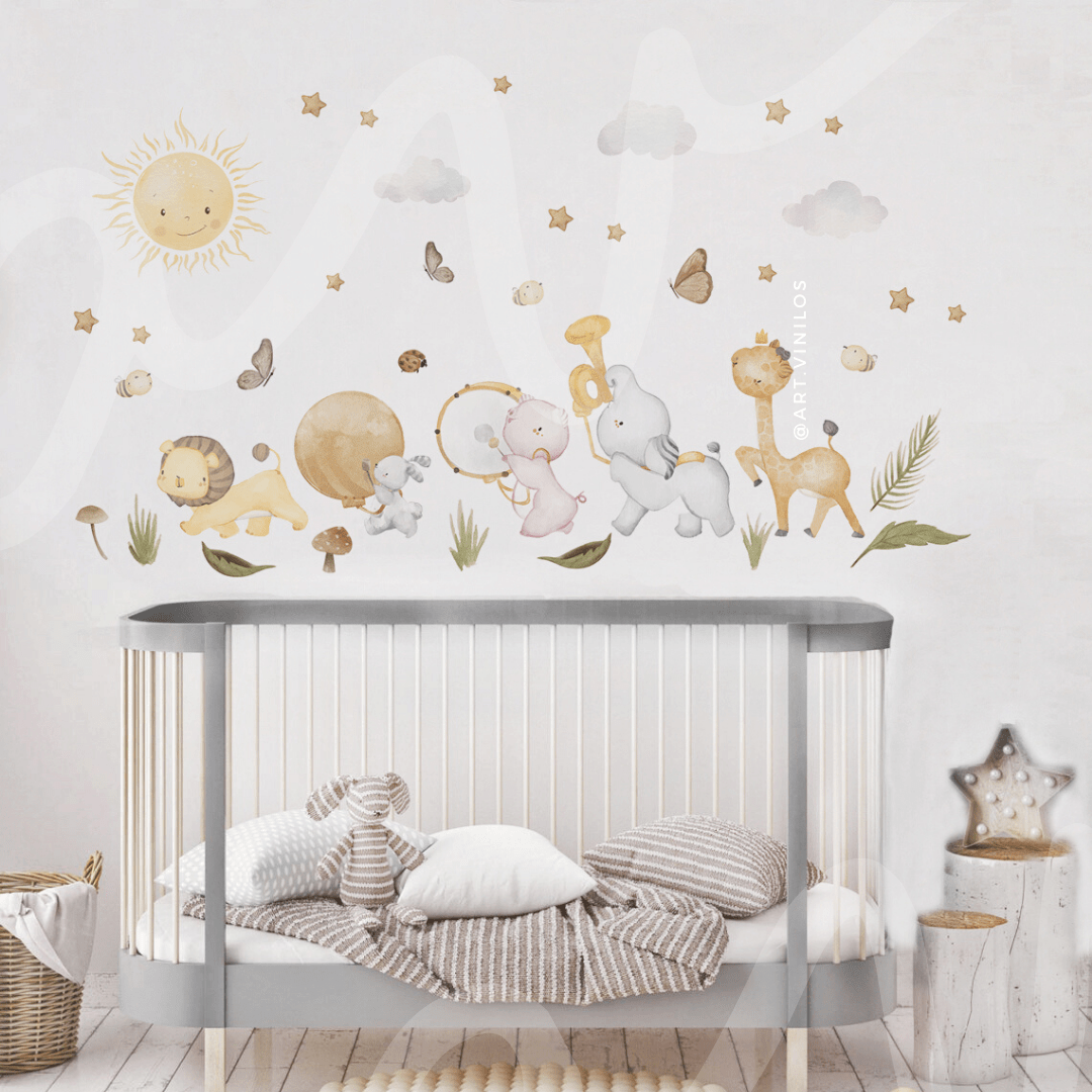 Vinil Deco Animalitos Cantando1