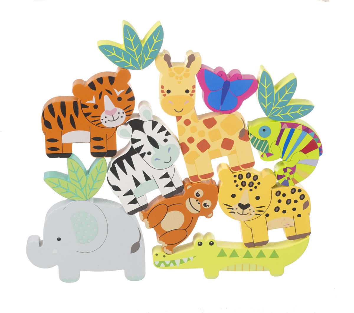 STACKING ANIMALS JUNGLE | 7colores
