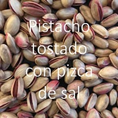 Pistacho tostado con pizca de sal 500gr 0