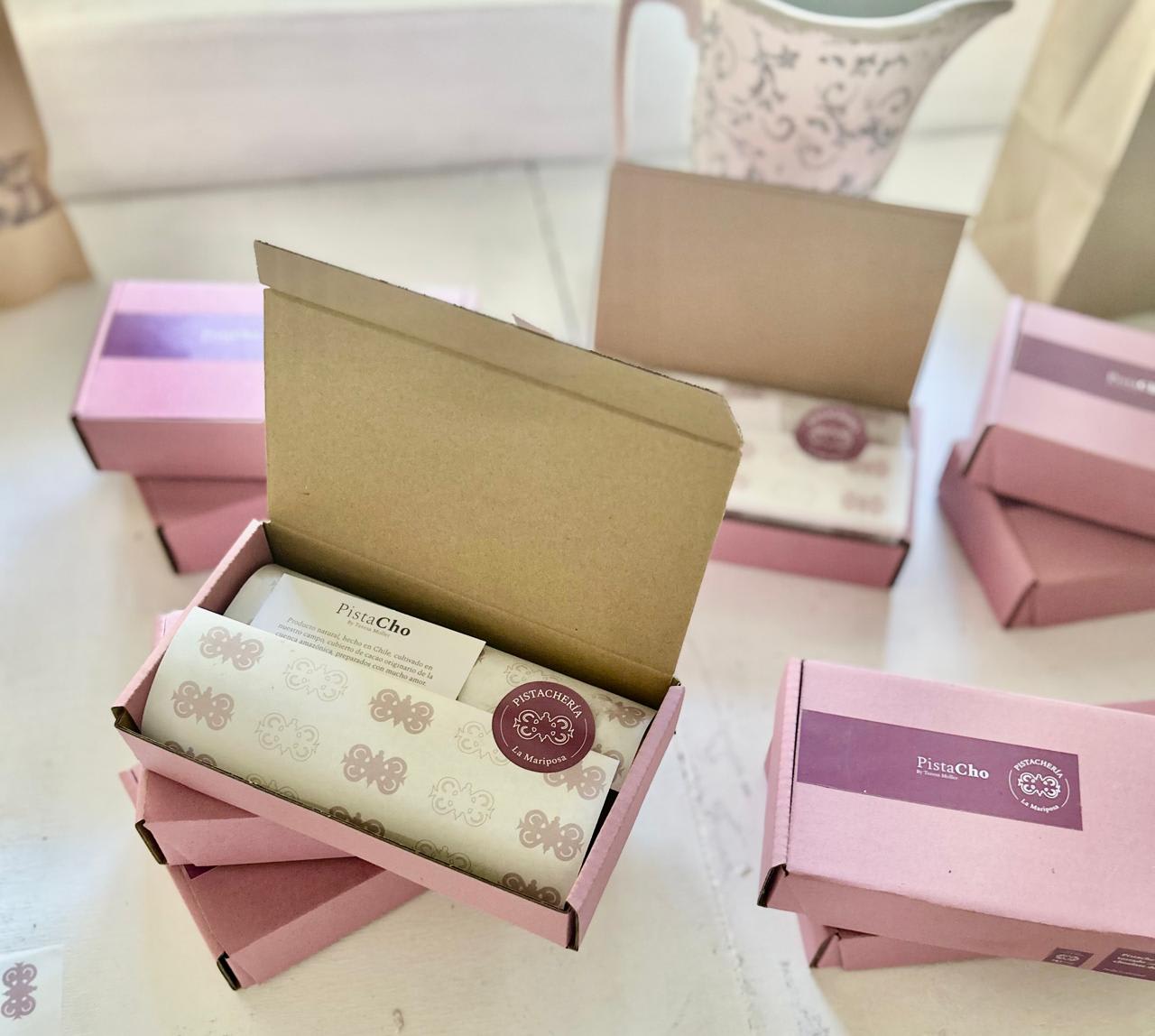 Pistacho caja tableta 60% 100g