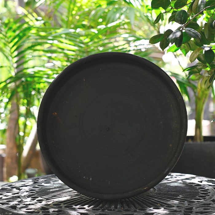 Plato de greda 45cm Pintado