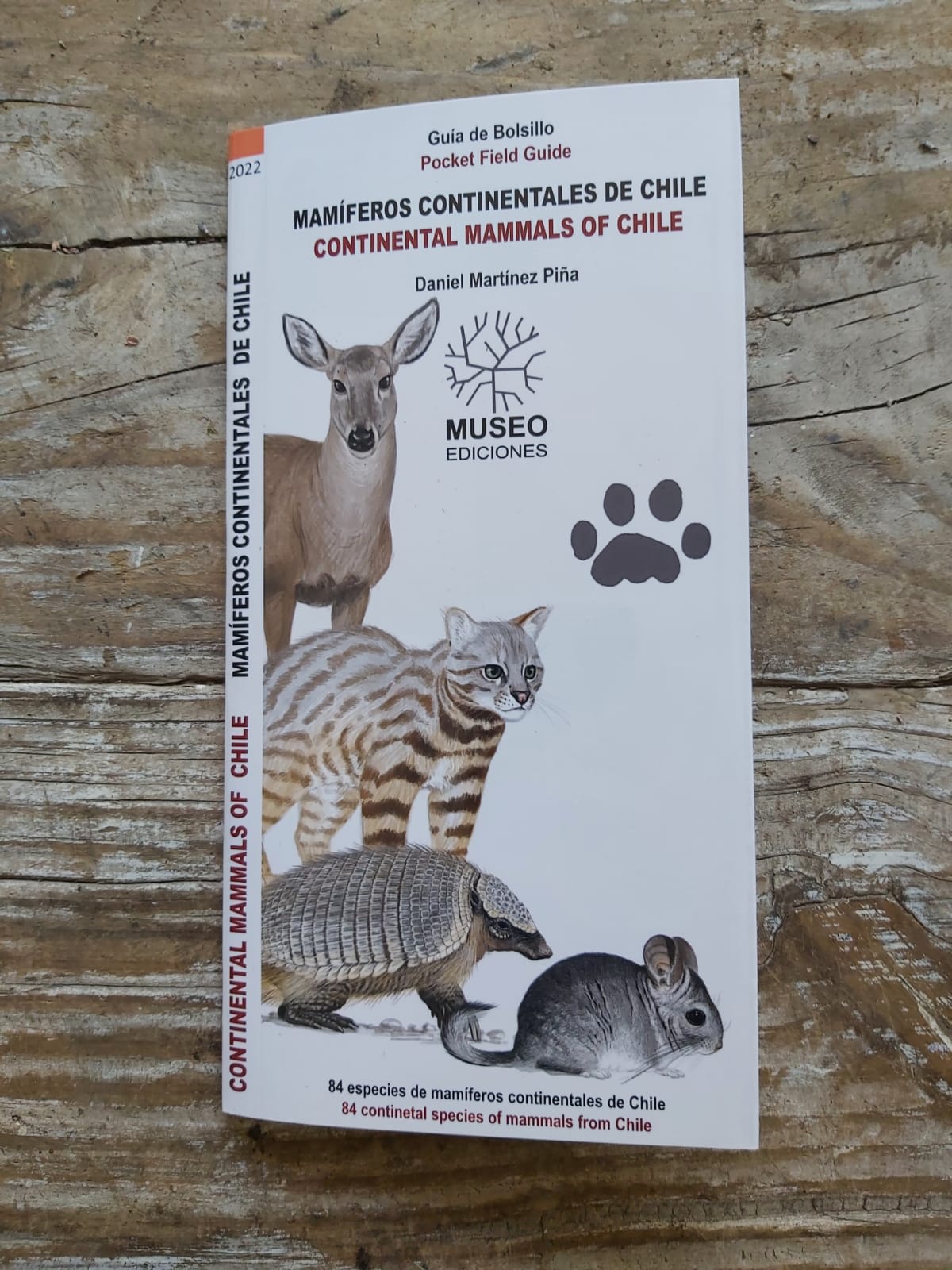 Mamíferos Continentales de Chile (Desplegable), Daniel Martínez Piña
