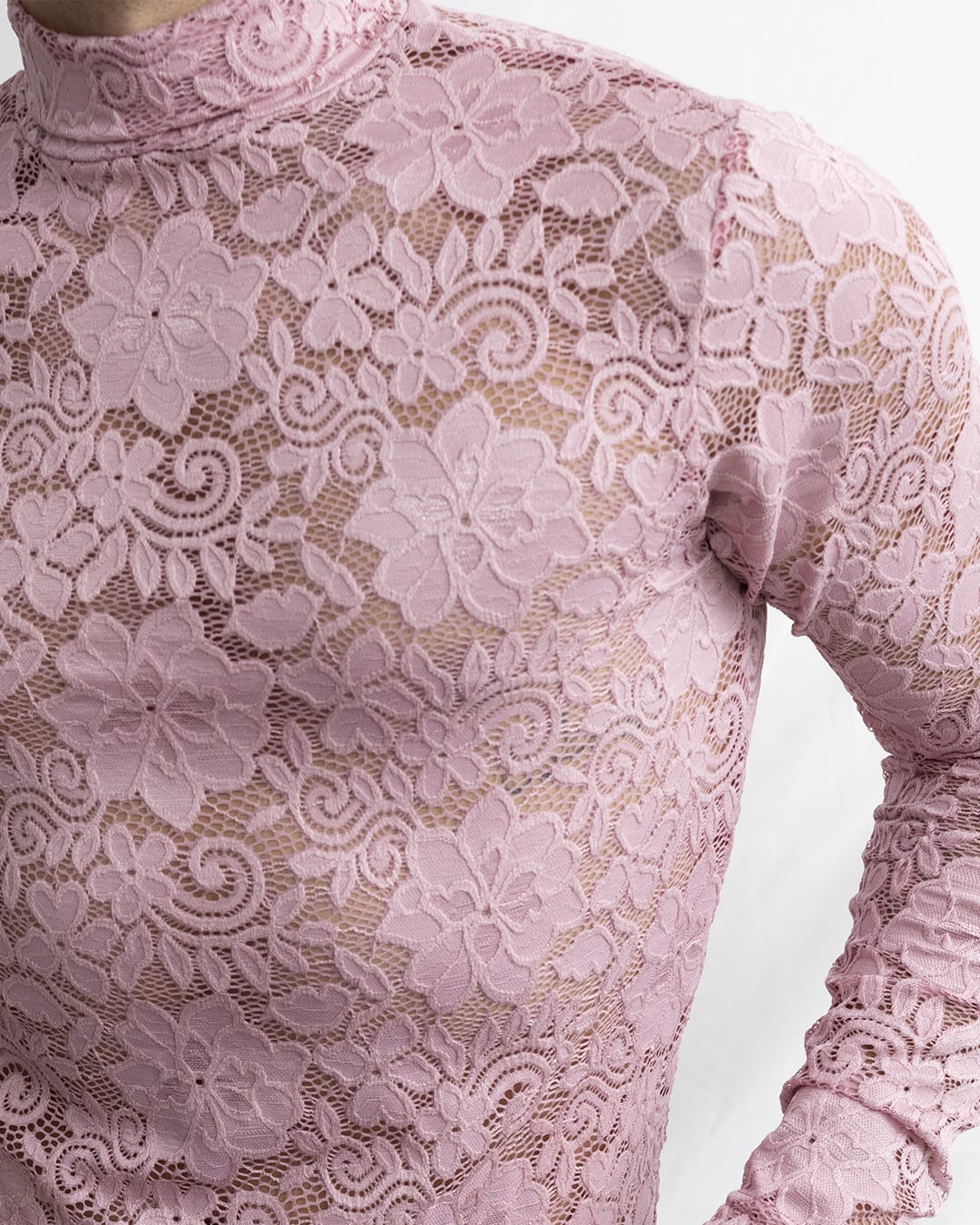 Beatle Encaje Peti Rosa Palo1