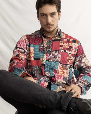 Camisa Viscosa Coral Mali