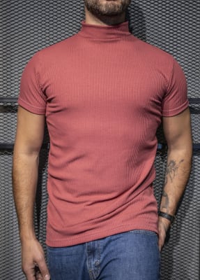 Beatle Manga Corta Canutón Rosa Palo