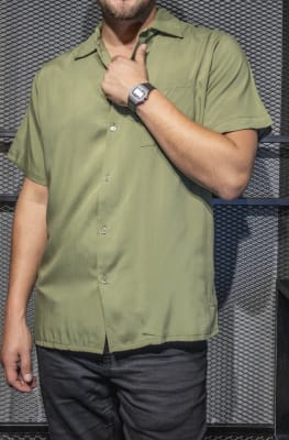 Camisa Viscosa Verde