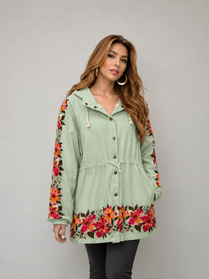 Campera Agua Marina