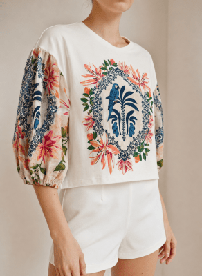 Polera Bolera Tropical