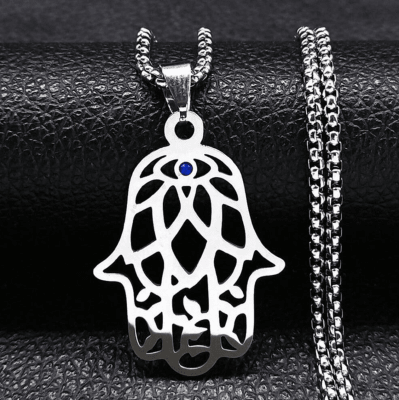 Collar Mano Fatima Silver