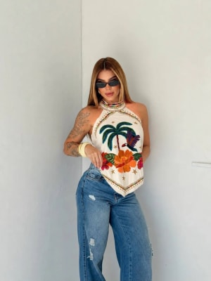Crop Top Tropic