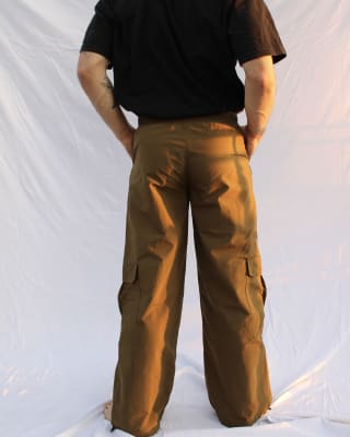 Pantalón Cargo Café