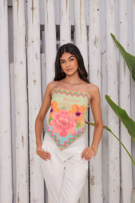Crop Top Reversible FloraLima