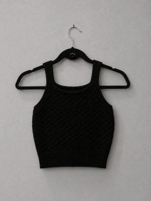 Crop Faria Black